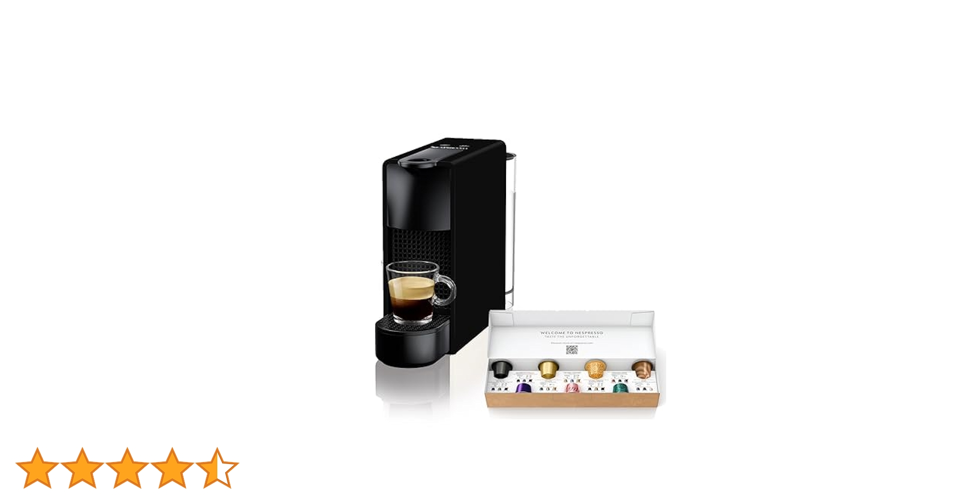 Nespresso Essenza Mini エスプレッソマシン　C30-BK Amazon.co.jp: ネスプレッソ カプセル式コーヒーメーカー